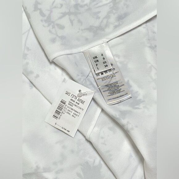 Victoria Beckham Floaty Floral Print Godet Midi Dress size 0 - Picture 15 of 16